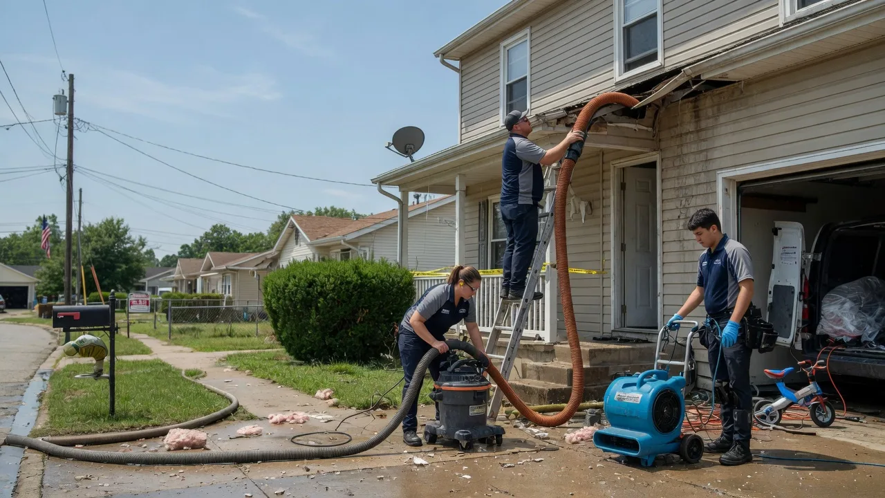 Water Damage Restoration in Sun City, KS near me